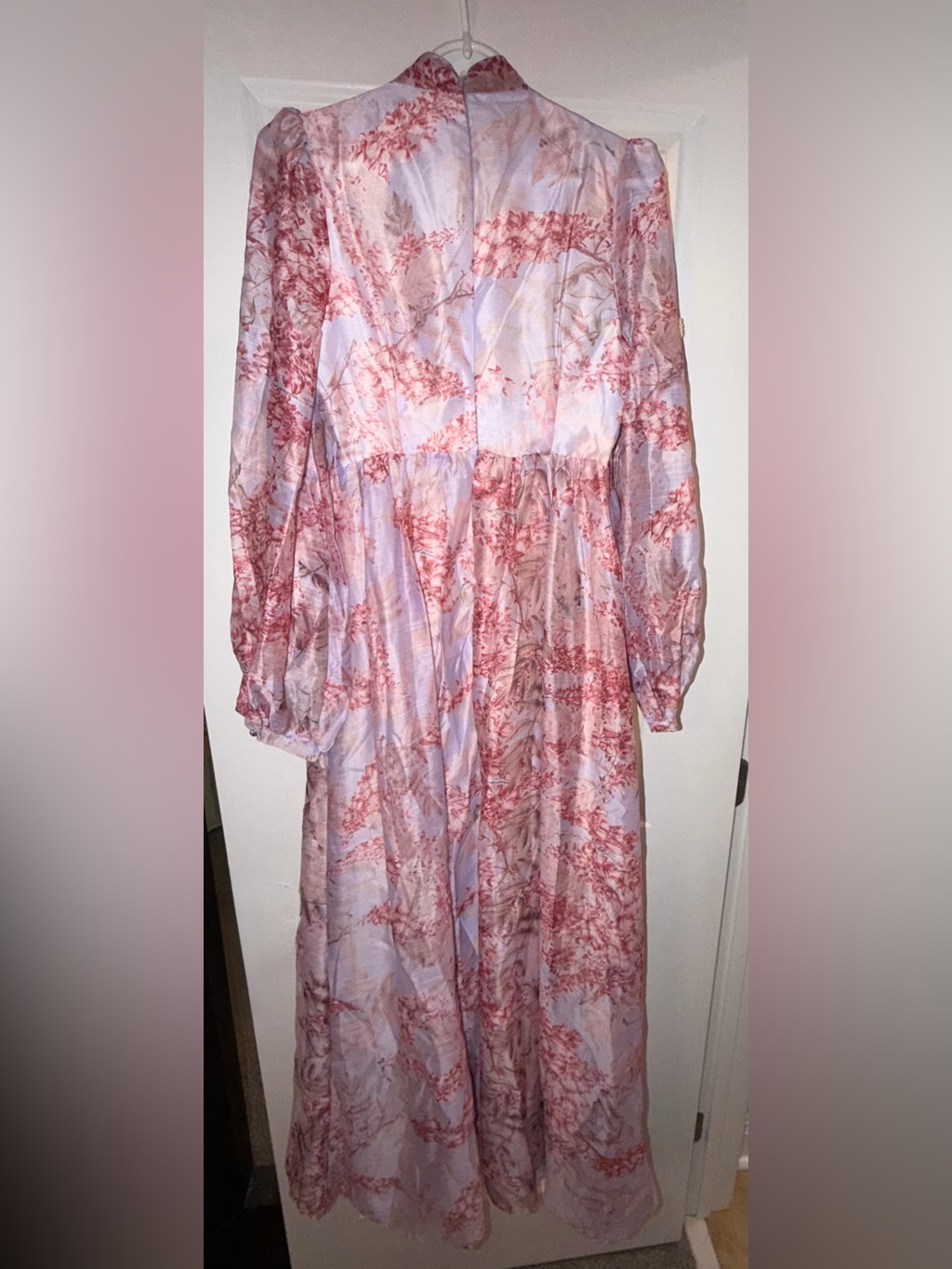 Women's Mackenzie & Me Floral Butterfly Long Sleeve Dress. Size M. Nwt — image 2 of 3